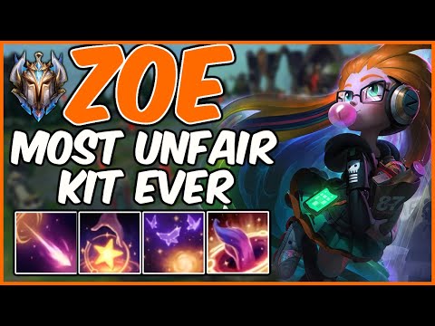 YOU DON'T EVEN NEED TO LAND SKILLSHOTS TO WIN! CHALLENGER ZOE - League of Legends