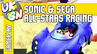 UKGN10 - Sonic & SEGA All-Stars Racing [Xbox 360] Missions mode gameplay