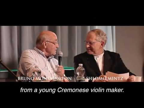 Bruno Monsaingeon talks to Shlomo Mintz about his new Ferron viola