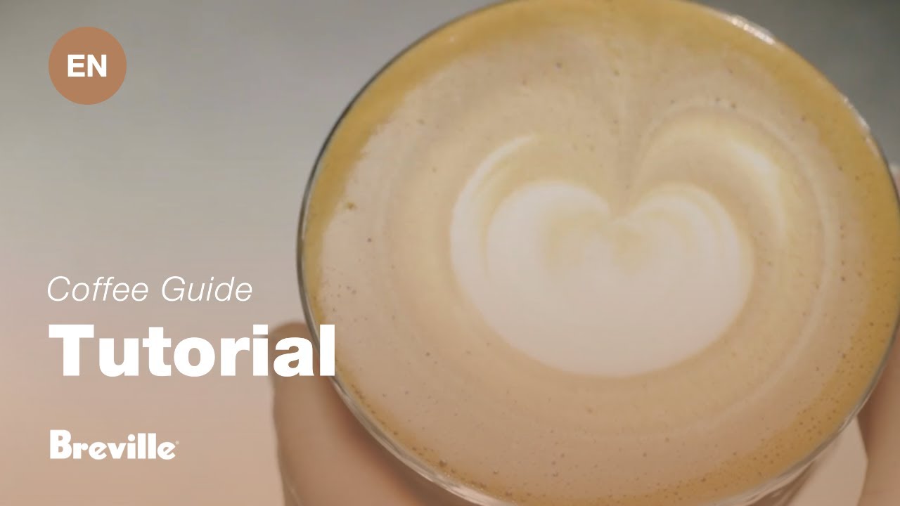 How to create latte art: the dot