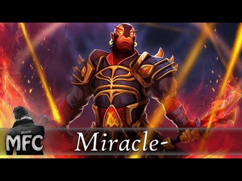 Miracle-, gh  --VS--  Saksa  - Ranked Match - Dota 2.