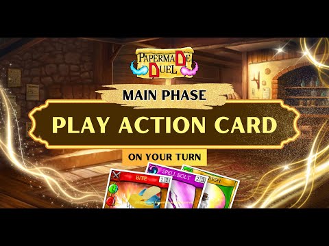 Play Guide 6 - Main Phase. Play Action Cards