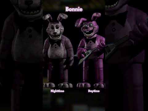 Graveyard Shifts at Freddy's Nighttime Vs Daytime Animatronics