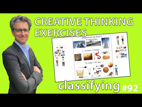 Creative Thinking Exercises - Classifying *92