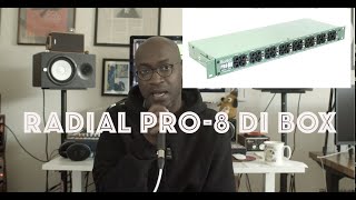 Video thumbnail for The unsung hero of my studio -- Radial Pro-D8 - 8 channel DI box by eddie leonard