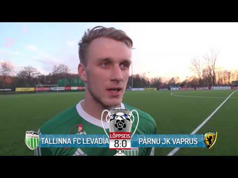 9. voor 2017: Tallinna FC Levadia - Pärnu JK Vaprus 8:0 (3:0) Roosnupu intervjuu