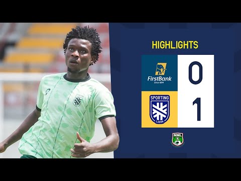 First Bank 0 - 1 Sporting | Kelvin finds the net again