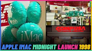 Apple iMac Midnight Launch In 1998