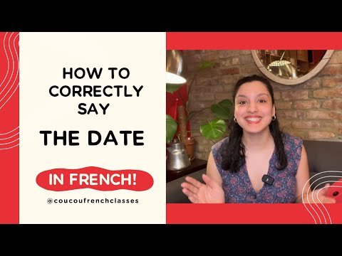 Coucou French Classes Language Tips - La date