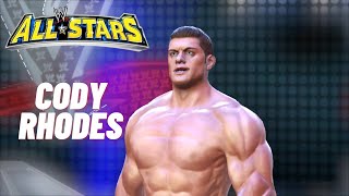 WWE All Stars - Cody Rhodes (Entrance, Signature, Finisher) (1080p60fps)