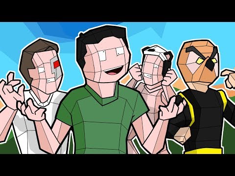 Nogla & Vanoss vs Terroriser & Panda in BEST FPS GAME EVER! - Shooty Squads Funny Moments