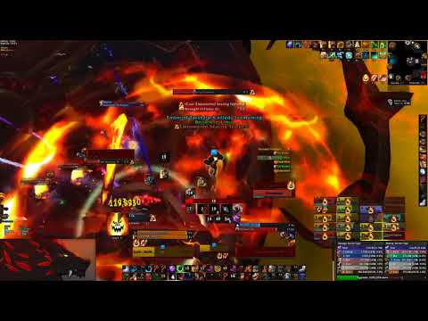 1.8 Million health wipe on mythic Aggramar