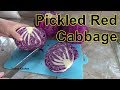 Pickled Red Cabbage, Video Recipe.