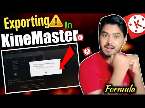 How To Fix Kinemaster Video Not Export (Hindi) |Problem Solve🔥|By TNC Channel