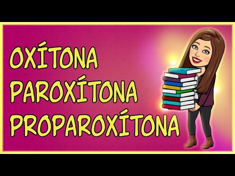 TONIC SYLLABLE: Oxytone, Paroxytone and Proparoxytone (VERY EASY)