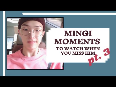 Mingi Moments To Watch When You Miss Him pt. 3
