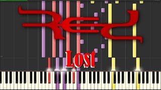 Lost - RED [Tutorial Synthesia] Piano Neith