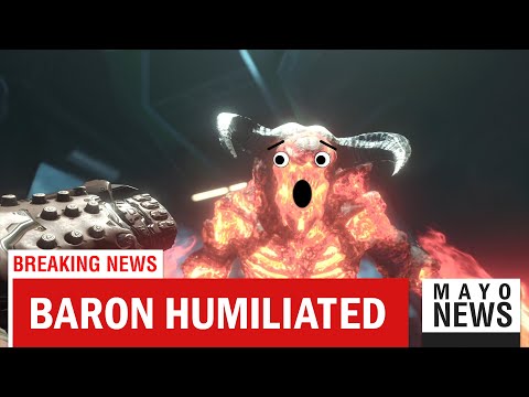 Baron stun lock combo (No grenades, no Blood Punch) — Doom Eternal