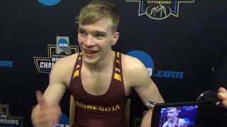 Ethan Lizak: &#39;It was a little more enjoyable this year going at 133.&#39;
