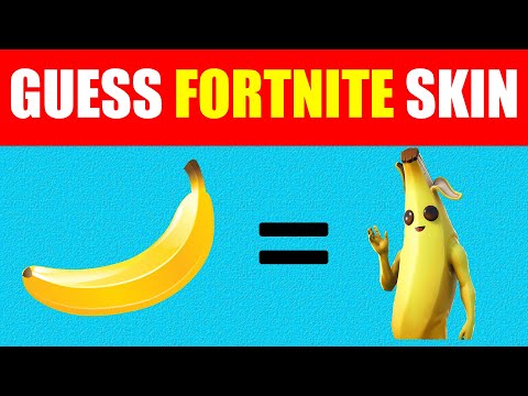 Guess the FORTNITE SKINS by EMOJI | Guess The Emoji
