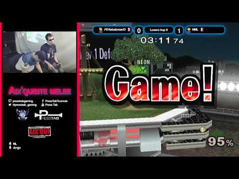 Kebabman13 VS NML - LR1 - Melee Singles Top 8 - Aix'quisite Melee