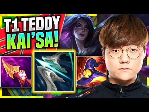 TEDDY DOMINATING KAI'SA WITH NEW ITEMS! - T1 Teddy Plays Kai'Sa ADC vs Aphelios! | Preseason 11