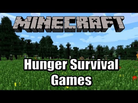 Minecraft - Hunger Games Survival - Hiding in the forest