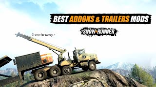 Snowrunner Top 7 best Addons & trailers pack mods