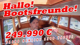 Motoryacht Babro Newline 1290 Hausboot Wohnschiff PLATZ ohne Ende! 249.990 €