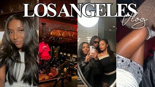 DECEMBER VLOG | Visiting my Besties in LA, HUGE Sephora Haul, Silk Press Season