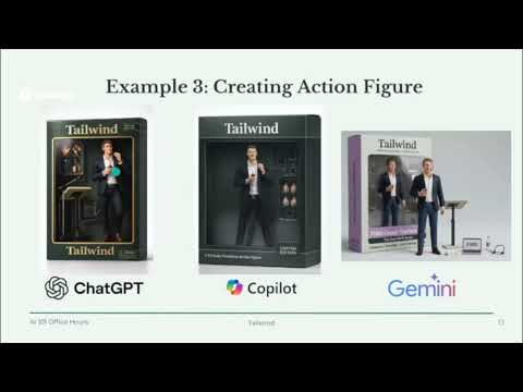 Thumbnail for AI action figures for fun, interesting presentations