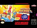 World Heroes Longplay SNES