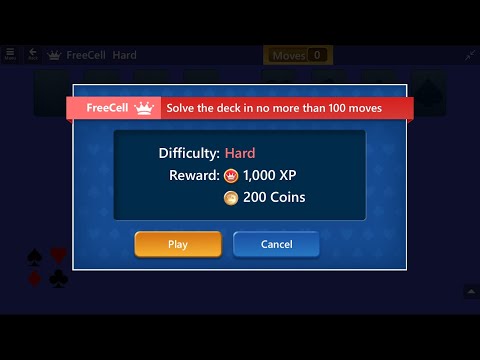 Microsoft Solitaire Collection | FreeCell - Hard | March 3, 2016 | Daily Challenges