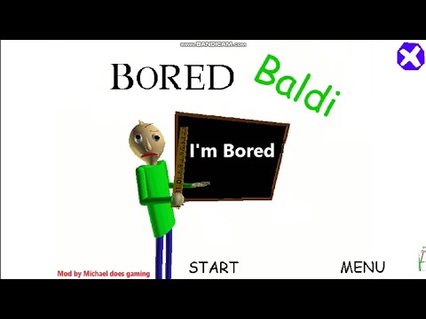 Bored Baldi | Baldi's Basics mod v.1.4.3