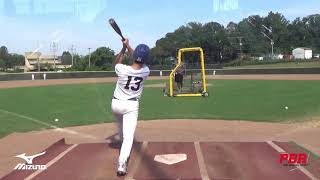 Prep Baseball Report Towson Maryland   Brendan Kleiman hitting