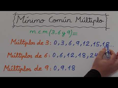 MINIMUM COMMON MULTIPLE SUPER EASY