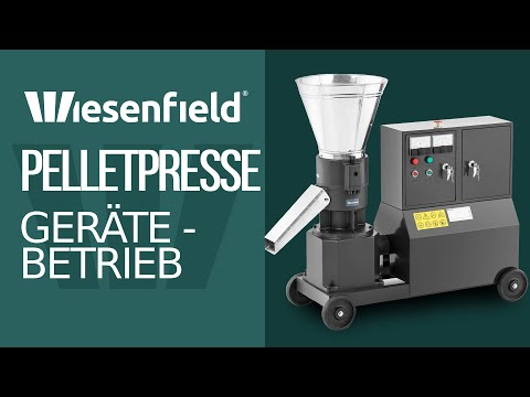 Video - Pelletpresse - max. 300 kg/h - Ø 200 mm