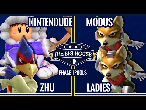 TBH6 SSBM Doubles - SPY | Nintendude & BOXR | Zhu Vs. Modus & Ladies - Smash Melee Doubles Pools
