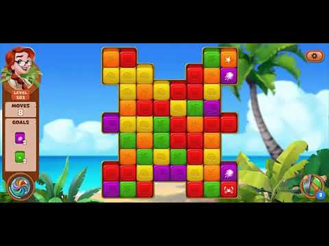 Lost Island Blast Adventure Level 161