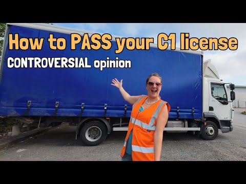 How to PASS C1 Driving Test, full break down + CONTROVERSIAL opinion APPROVED by lorry test centre