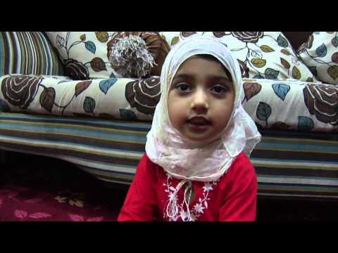 2years old kid reciting Quran (Ayat-e-karimah)