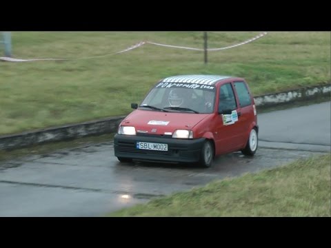 Barbórka Tyska 2015 - Adam Pawłowski Rafał Broncel Fiat CC by OesRecords