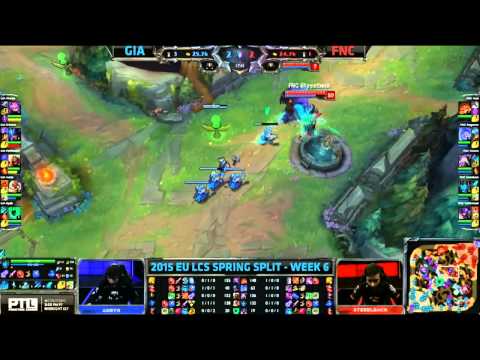 EU LCS Woche 6 Tag 1 - Giants vs Fnatic