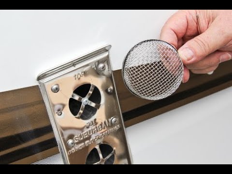 Trick For Installing RV Insect Screens