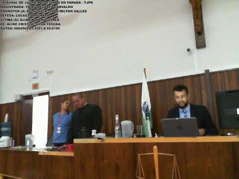 TRIBUNAL DO JÚRI DE CURITIBA 17/10/2022 - AUTOS 0004569-85.2021.8.16.0196