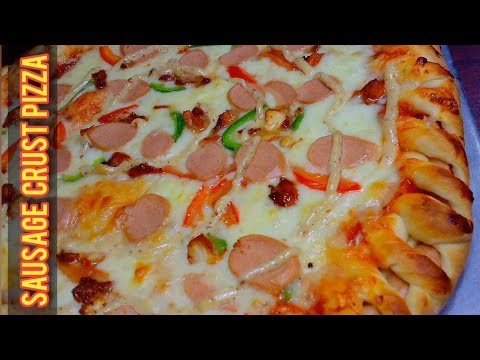 Sausage Crust Pizza | Maherun Nessa | Mom's Best Homemade Pizza