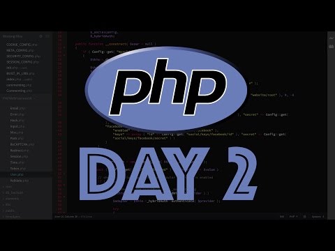PHP Web Framework Day 2 General Maintenance