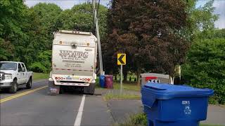 Waste Materal Trucking Company Trucks In Farmington CT