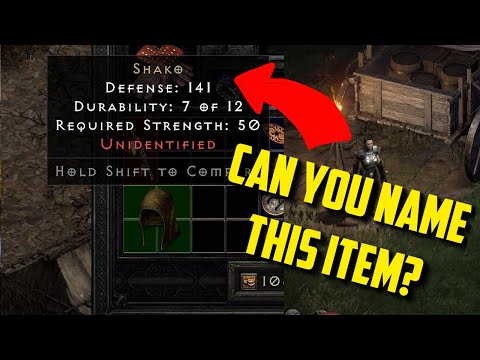 CAN YOU PASS THIS DIABLO 2 ITEMS QUIZ?! | Daily Dose of Diablo Ep 25