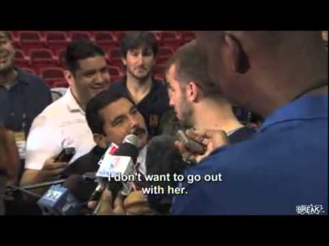 Guillermo at the NBA Finals